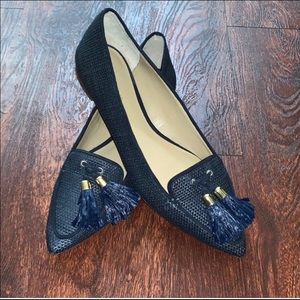 Ann Taylor tassel flats